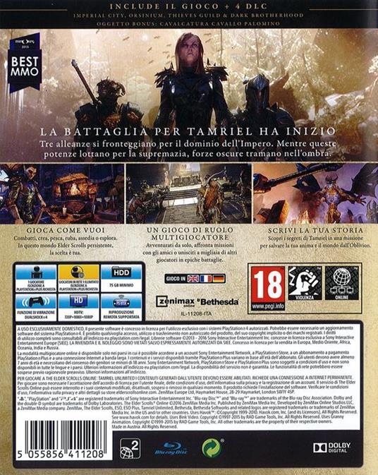 The Elder Scrolls Online Gold Edition - PS4 - 3