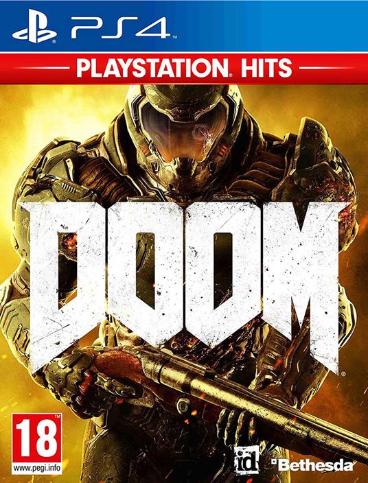 Bethesda Doom PlayStation Hits videogioco PlayStation 4 Basic Inglese -  gioco per PlayStation4 - Bethesda - Sparatutto - Videogioco