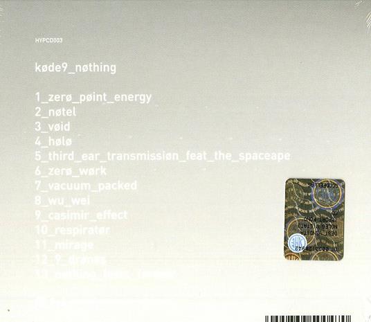 Nothing - CD Audio di Kode 9 - 2