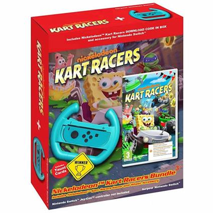 XBITE Nickelodeon Kart Racers Bundle - SWITCH