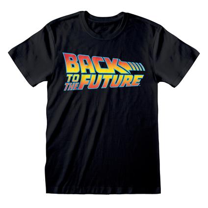 T-Shirt Unisex Tg. M. Back To The Future: Vintage Logo
