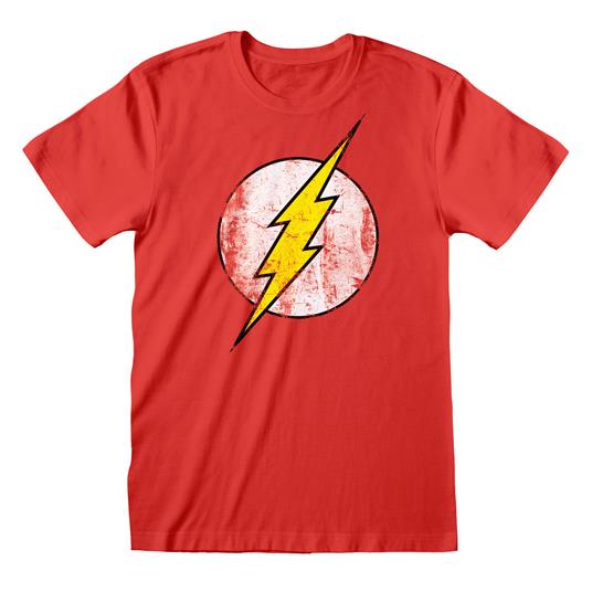 Dc Comics: Flash - Logo. T-Shirt Unisex Tg. L