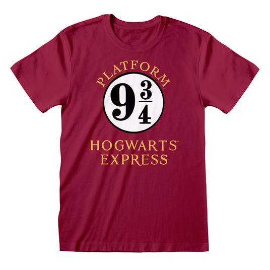 T-Shirt Unisex Tg. S Harry Potter: Hogwarts Express