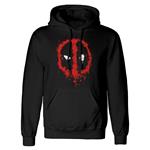 Marvel: Deadpool - Splat (Felpa Con Cappuccio Unisex Tg. XL)