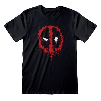 Marvel: Deadpool - Splat. T-Shirt Unisex Tg. L