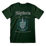 T-Shirt Unisex Tg. M Harry Potter. Slytherin Crest