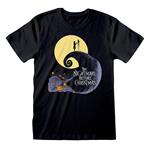 Nightmare Before Christmas: Silhouette. T-Shirt Unisex Tg. L