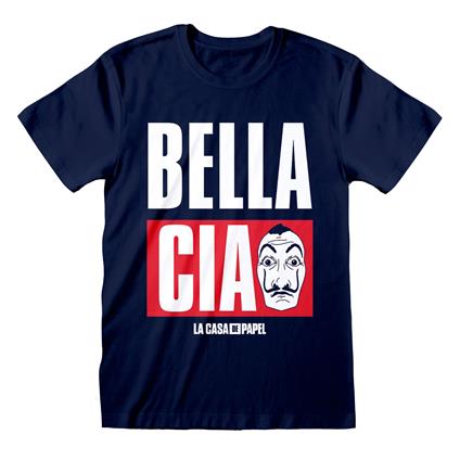 T-Shirt Unisex Tg. XL. La Casa De Papel: Jumbo Bella Ciao