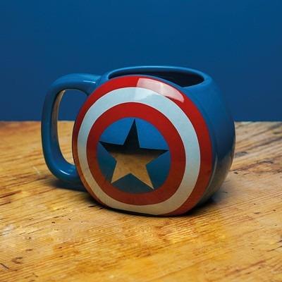 Tazza Sagomata Marvel. Captain America