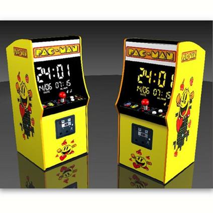 Orologio Sveglia Pac-Man. Arcade