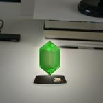 Zelda - Green Rupee 3d Light