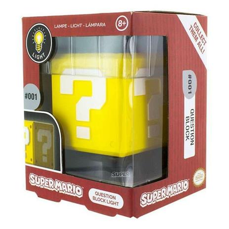 Nintendo Super Mario Bros Question Block 3D light Paladone - 3