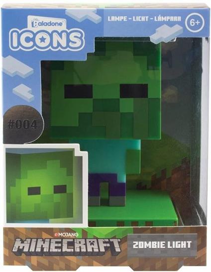 Lampada Minecraft Zombie Icon Light