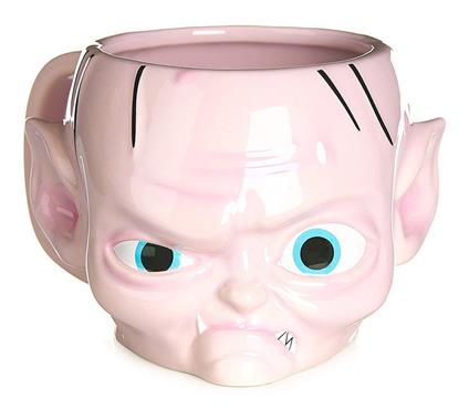 Tazza a forma di Gollum Paladone Licenza Ufficiale Signore degli Anelli e lo Hobbit Merchandise, Dolomite
