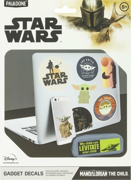 The Mandalorian Child Yoda Gadget decalcomanie Licenza ufficiale Disney Star  Wars - Paladone - Idee regalo