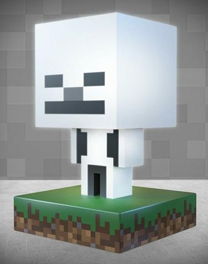 Paladone Minecraft Skeleton Light 12 Cm Pvc Mini Lampada New - Paladone -  TV & Movies - Giocattoli