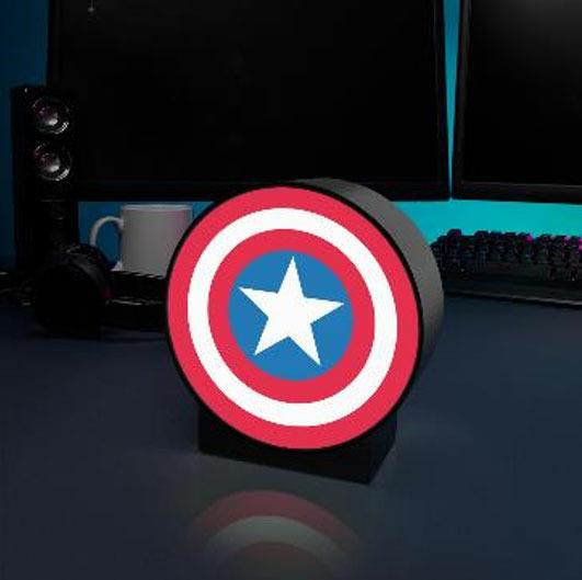 Marvel Avengers Box Light Captain America 15 Cm Paladone Products