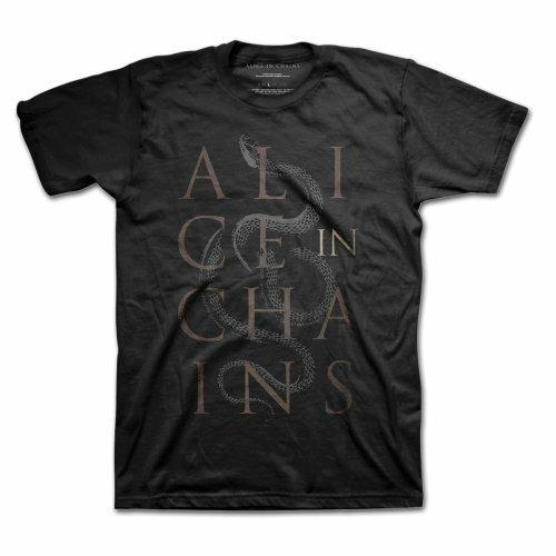 T-Shirt Unisex Alice In Chains. Snakes Black
