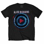 T-Shirt Unisex Alice In Chains. Played Black