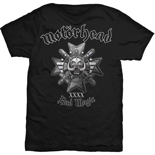 T-Shirt Motorhead Bad Magic Mens Blk