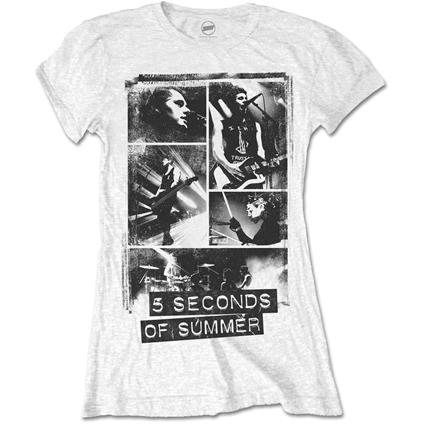 T-Shirt Donna 5 Seconds Of Summer. Photo Block