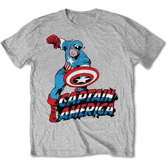 T-Shirt unisex Marvel Comics. Simple Capitan America