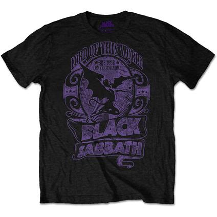 T-Shirt Unisex Black Sabbath. Lord Of This World Black