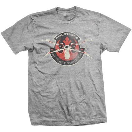 T-Shirt unisex Star Wars Resistance Distress Mens Grey