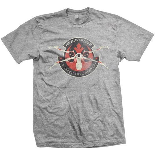 T-Shirt unisex Star Wars Resistance Distress Mens Grey