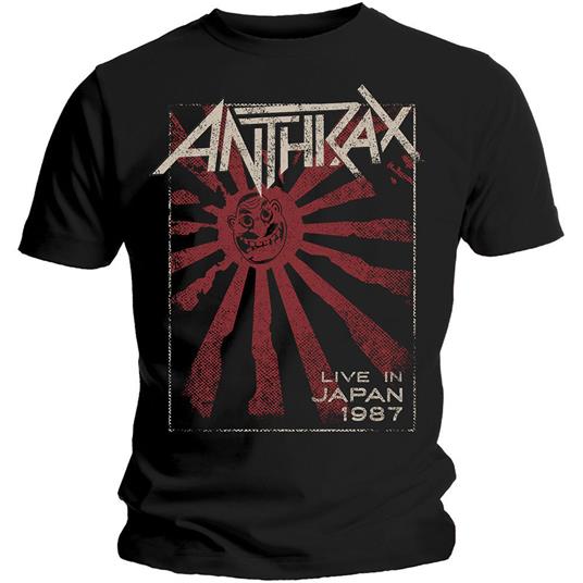 T-Shirt unisex Anthrax. Live in Japan