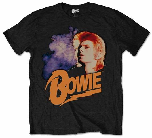 T-Shirt unisex David Bowie. Retro Bowie 2 Mens Black