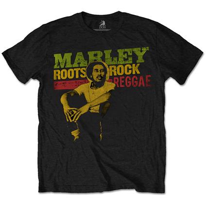 T-Shirt Unisex Tg. 2XL Bob Marley. Roots, Rock, Reggae
