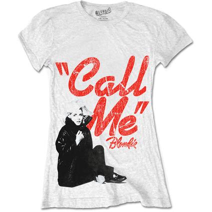 T-Shirt Donna Tg. M Blondie. Call Me