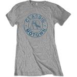 T-Shirt Donna Tg. L Motown. Classic Circle