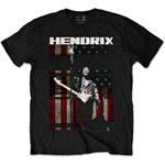 T-Shirt Unisex Jimi Hendrix. Peace Flag