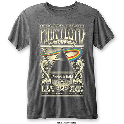 T-Shirt Unisex Tg. 2XL Pink Floyd. Carnegie Hall Grey
