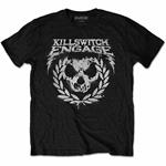 T-Shirt Unisex Tg. S Killswitch Engage. Skull Spraypaint