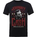 T-Shirt Unisex Johnny Cash. Man In Black