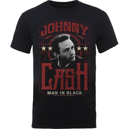 T-Shirt Unisex Johnny Cash. Man In Black