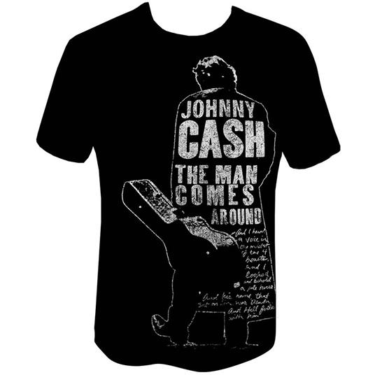 T-Shirt Unisex Johnny Cash. Man Comes Around