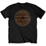 T-Shirt Unisex Beatles. Vintage Drum Head