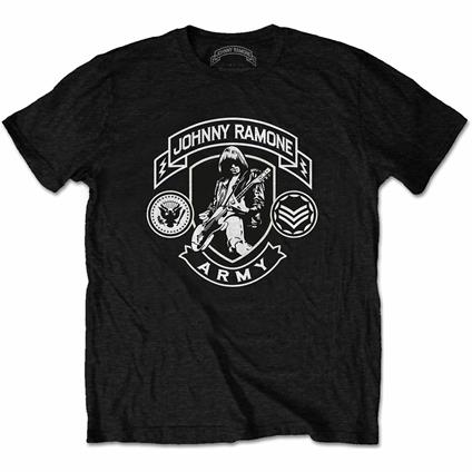 T-Shirt Unisex Tg. 2XL Ramones. Johnny Ramone Army Logo