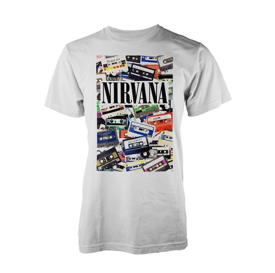 T-Shirt Unisex Nirvana. Cassettes
