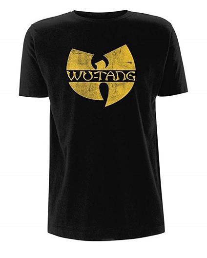 T-Shirt Unisex Wu-Tang Clan. Logo. Taglia L