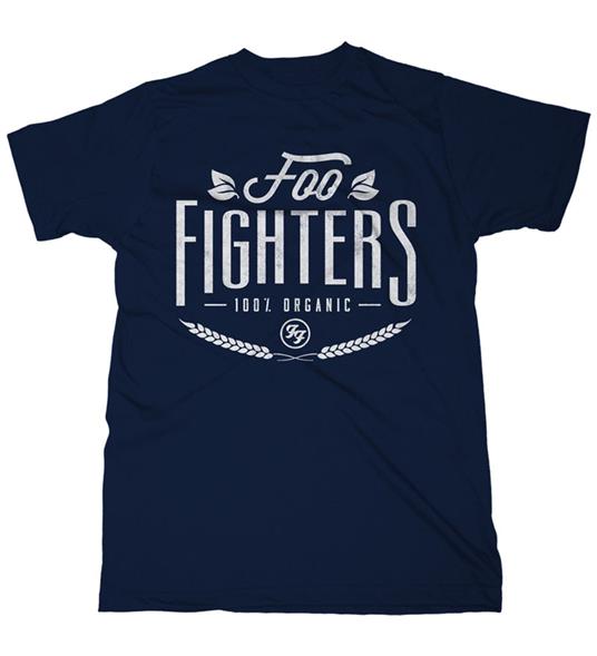 T-Shirt Unisex Tg. 2Xl Foo Fighters. 100% Organic