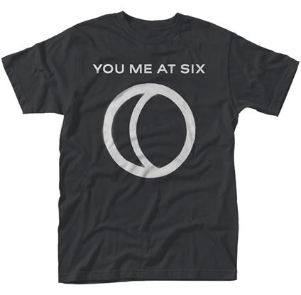 T-Shirt Unisex Tg. S You Me At Six. Half Moon