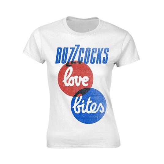 T-Shirt Donna Tg. L Buzzcocks. Love Bites