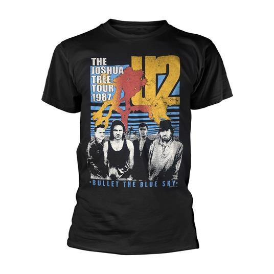 T-Shirt Unisex U2. Bullet The Blue Sky. Taglia S