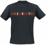 T-Shirt Unisex Tg. L Bruce Springsteen. Logo