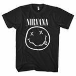 T-Shirt Unisex Tg. 2XL Nirvana. White Smiley